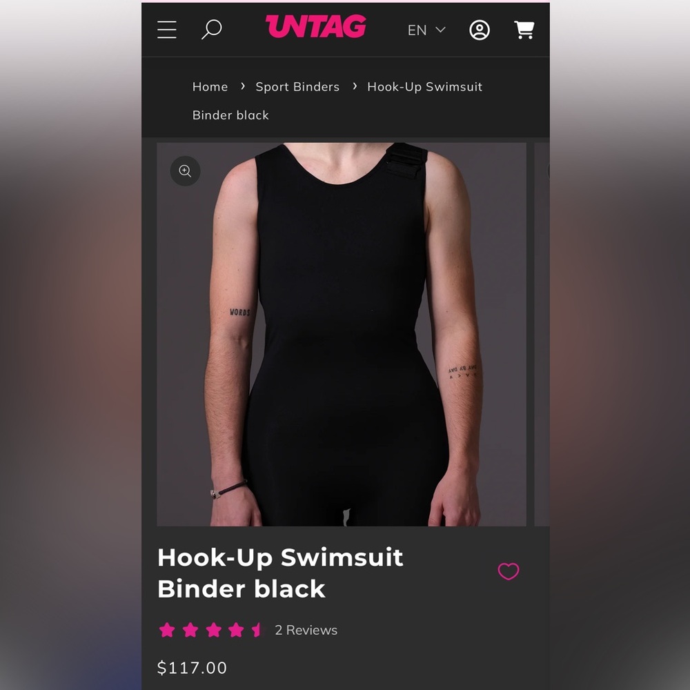Black One-ShoulderBinder Hook Up Swimsuit